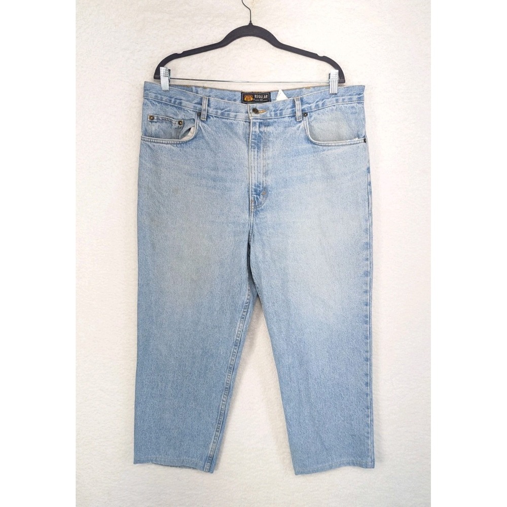 Vintage Route 66 Relaxed Fit Plus High Rise Women's Jeans 40 X 30